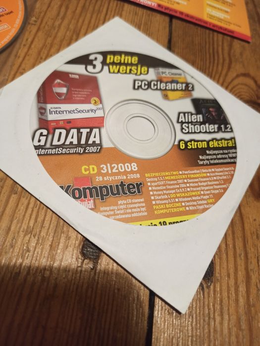 PCD z czasopism Enter, PC Format, Komputer Świat