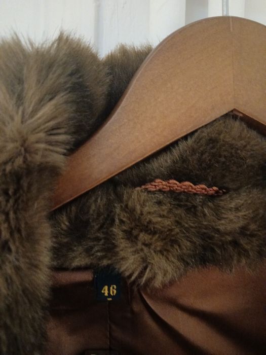 Casaco de pele sintética