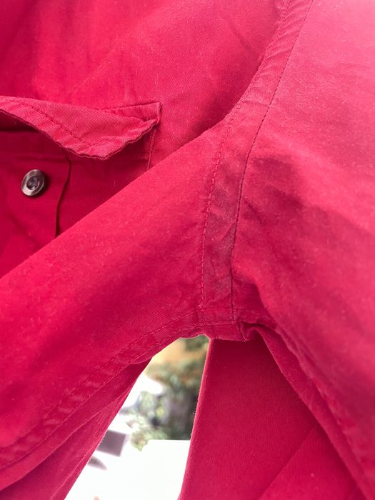 Camisa Zara Men vermelha