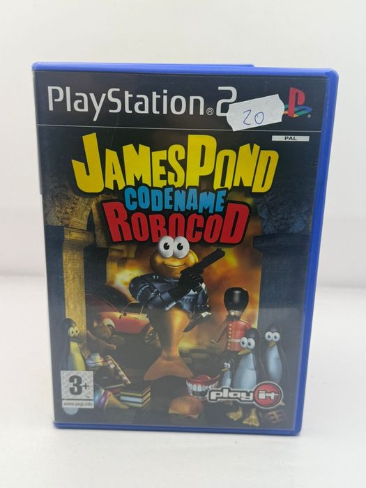 James Pond Codename Robocod 3xA Ps2 nr 0020