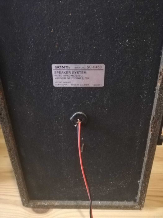 colunas sony SS-H450