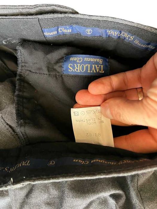 Stylowe spodnie Taylor’s Business Class – wełna 98%, klasa i elegancja