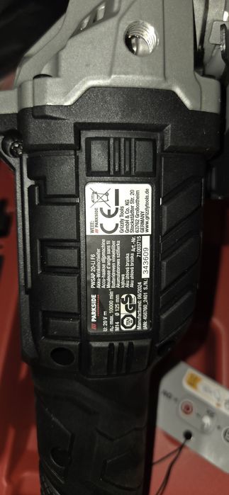 Szlifierka kątowa parkside