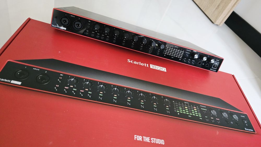 Najtaniej! Focusrite Scarlett 18i20 - 3rd gen. Stan BDB. Okazja!