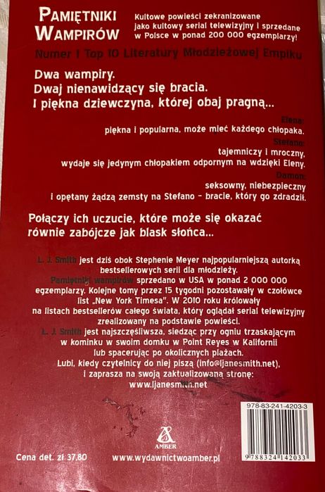 Pamiętniki Wampirów - Przebudzenie walka szał -  L.J. Smith