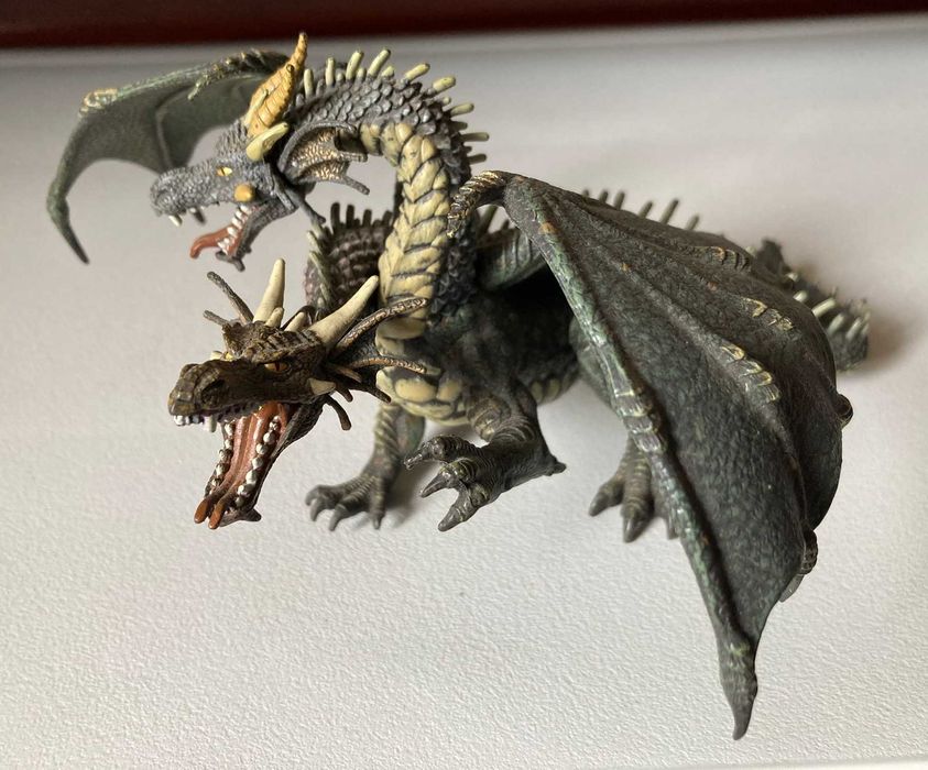 Figura de Fantasia Papo - Dragão de Duas Cabeças