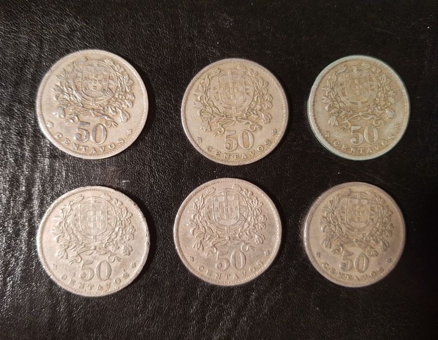 Moedas 50 Centavos 1957 (Bom Estado)