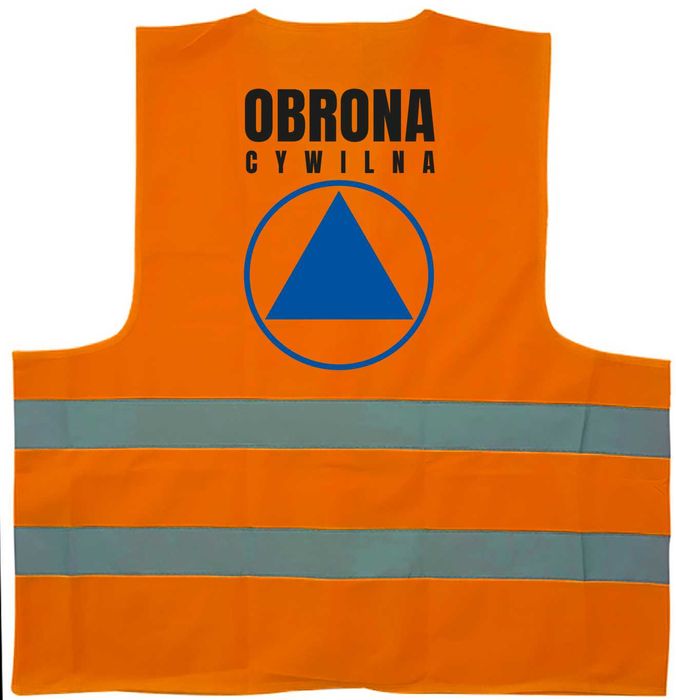 kamizelka odblaskowa obrona cywilna, kamizelka obrona cywilna