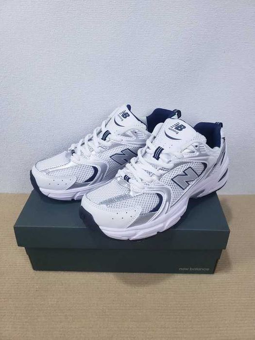New Balance 530 White Silver Navy R.40