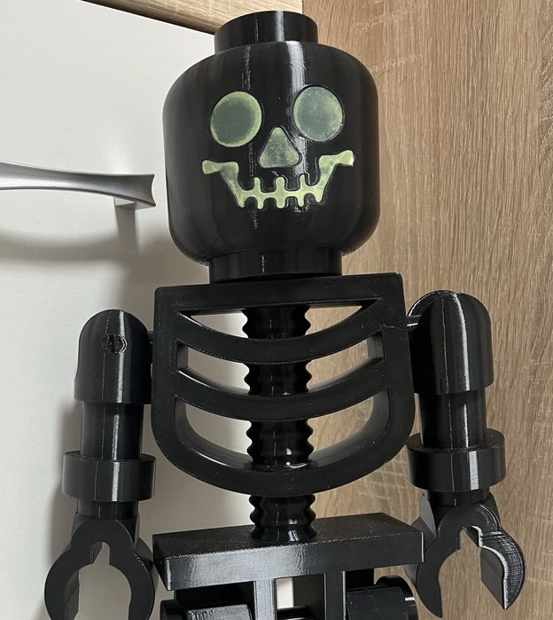 Іграшка пластик скелет 3D