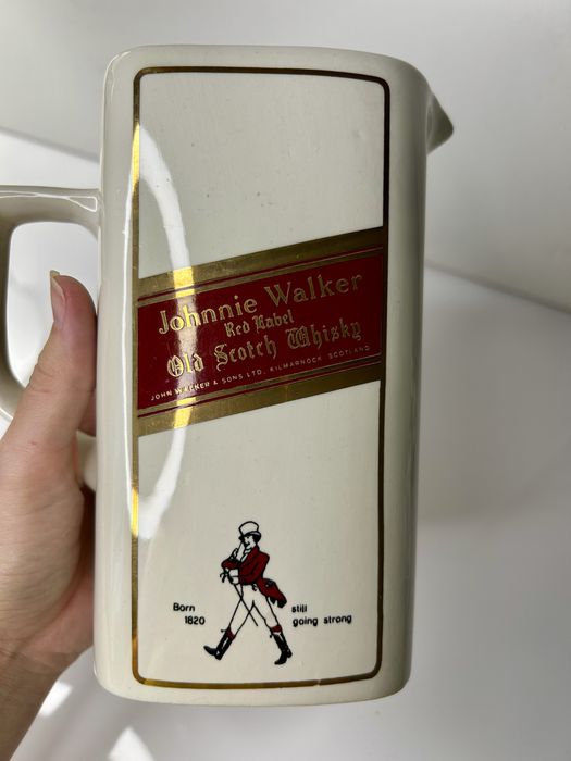 Вінтажний керамічний глечик Johnnie Walker Red Label ( кувшин)