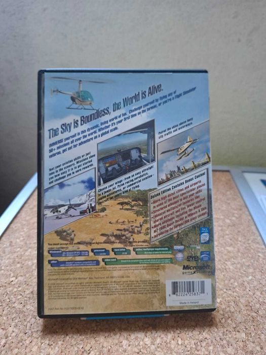 Microsoft Flight simulator X Delux Edition PC