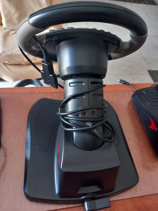 Volante McLaren p/ PS1/PS2 com Pedais e Manete - Testado e a Funciona