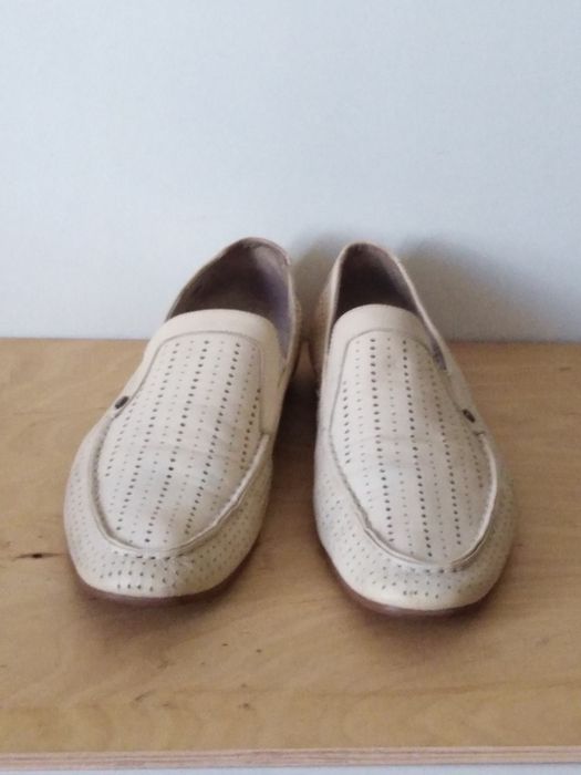 Туфли мужские Италия кожаные  летние. Кожаные туфли