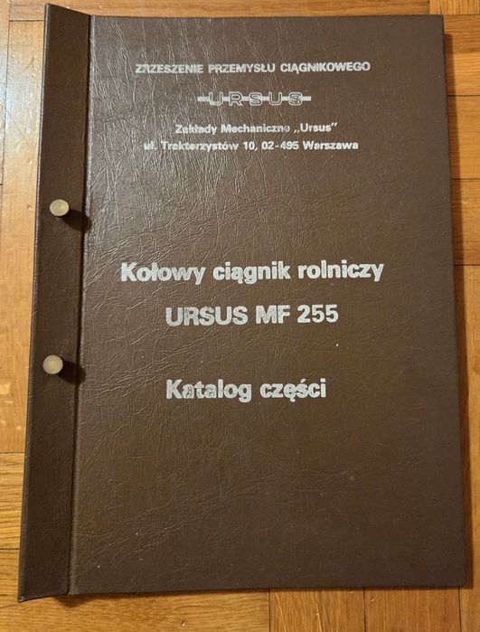 Ursus MF 255 Katalog części zamiennych