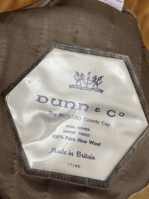 кепка  жиганка шерстяная  Dunn & Co Harris Tweed