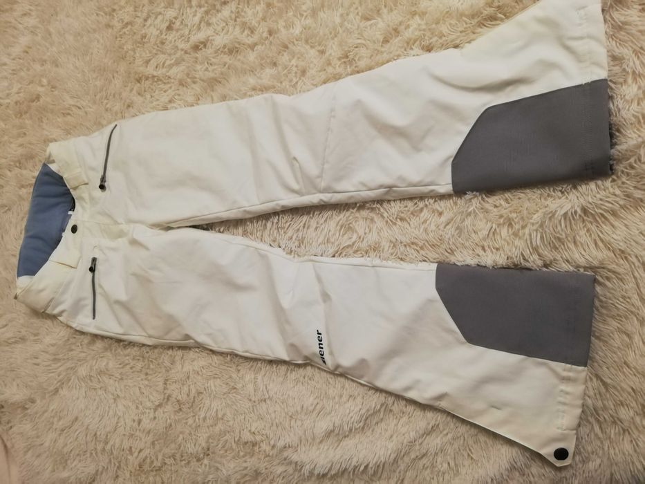 spodnie Ziener 34 36 xs s białe 10.000 Taire