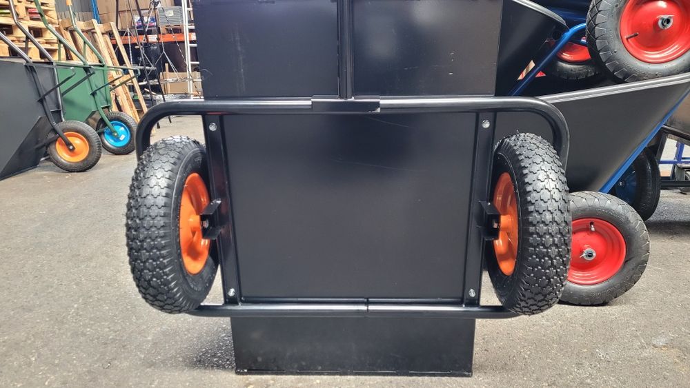 POLSKI WÓZEK OGRODOWY ROLNICZY taczka przyczepka Mocna !