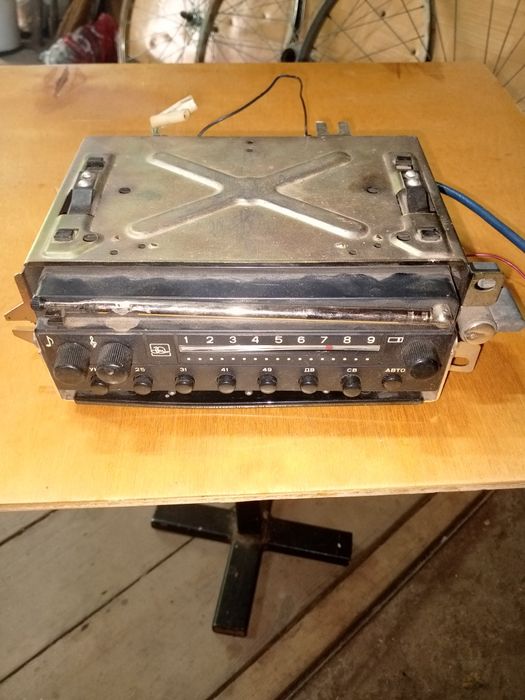 Раритетна радіомагнітола СССР