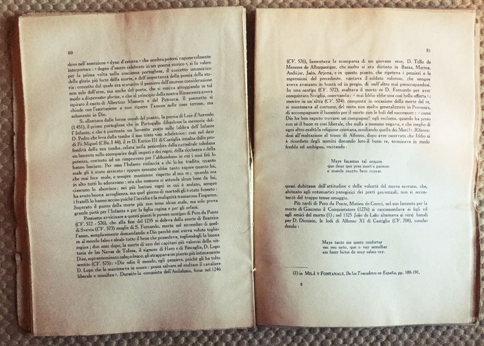 Il Canzoniere di Resende - Edição 1931 Genova