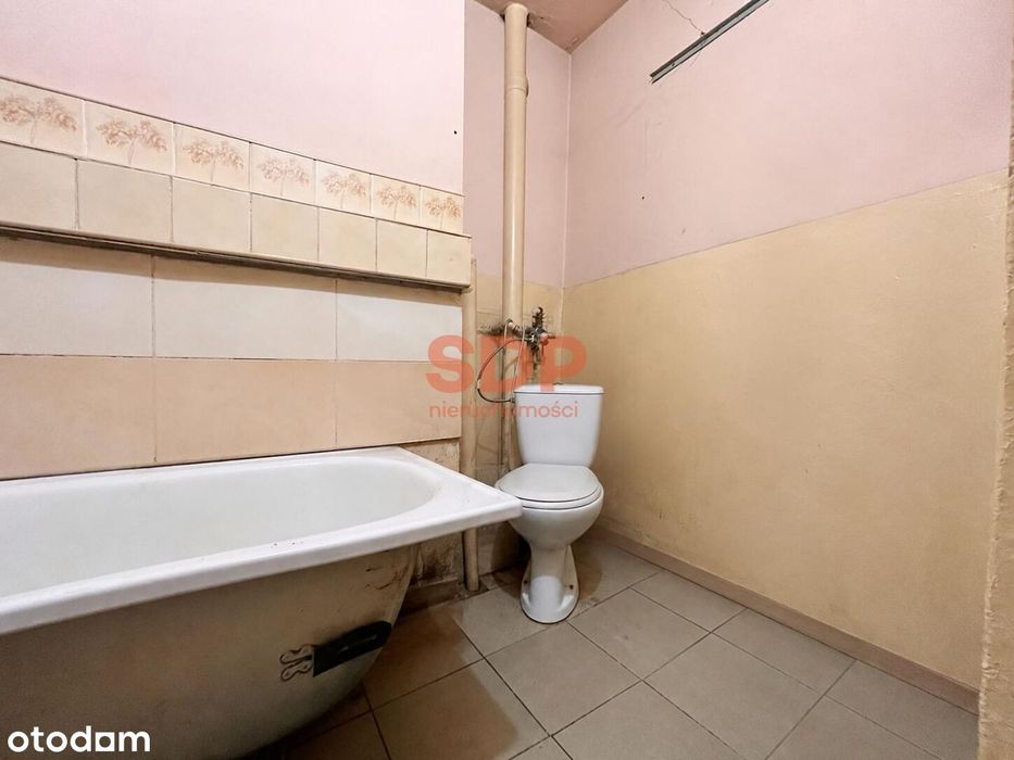 2 pokoje | Balkon | Do remontu