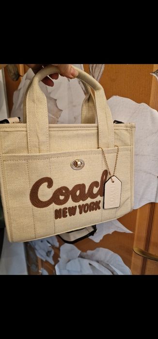 Torebka coach new York Bowa beż