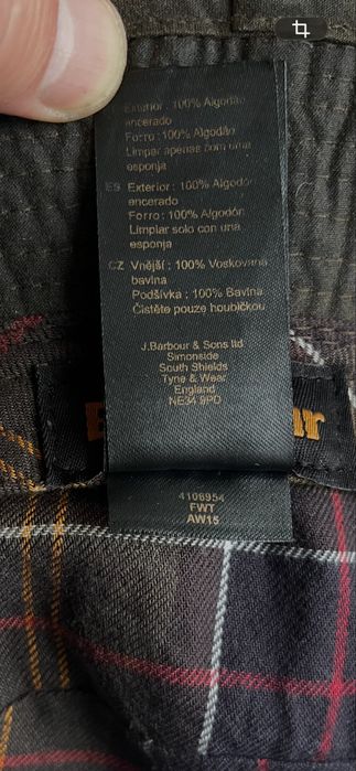 Barbour Wax Hat  панама / капелюх