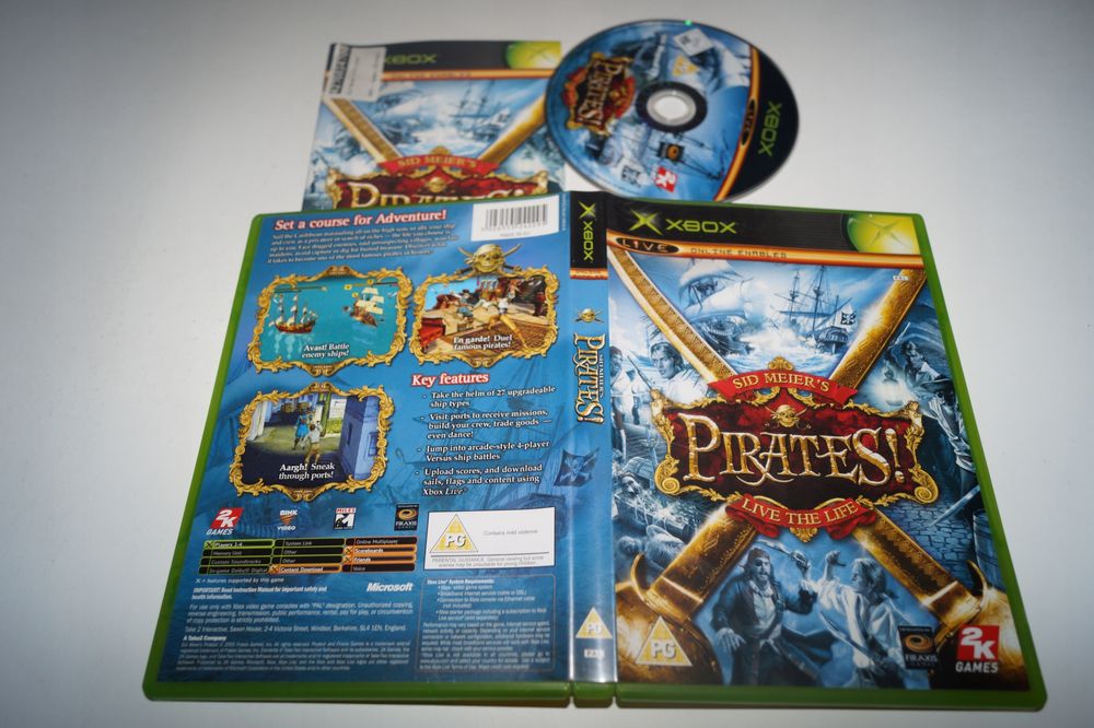 Sid Meier's Pirates Live The Life Microsoft Xbox