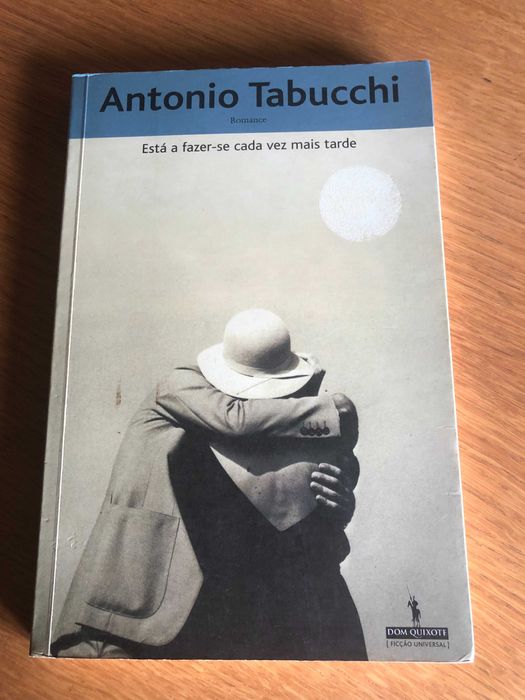 Está a fazer-se cada vez mais tarde      ANTONIO TABUCCHI