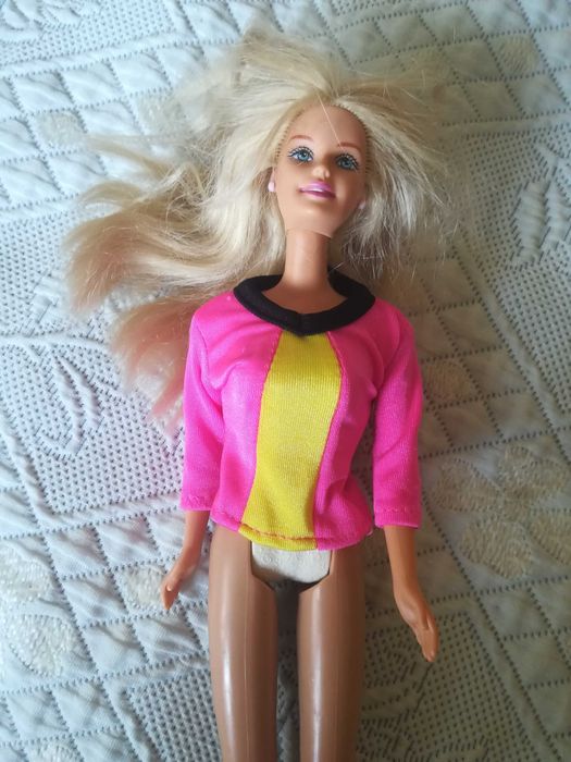 Camisola Rosa e Amarela para Boneca