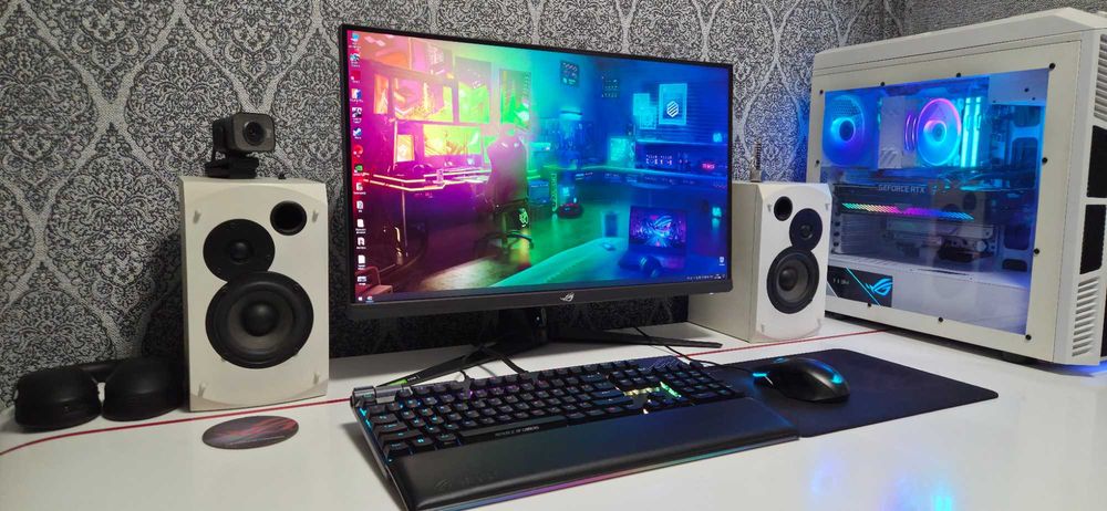 СРОЧНО!!! Продам Монитор ASUS ROG Strix XG27AQM - Комплект! Идеал!