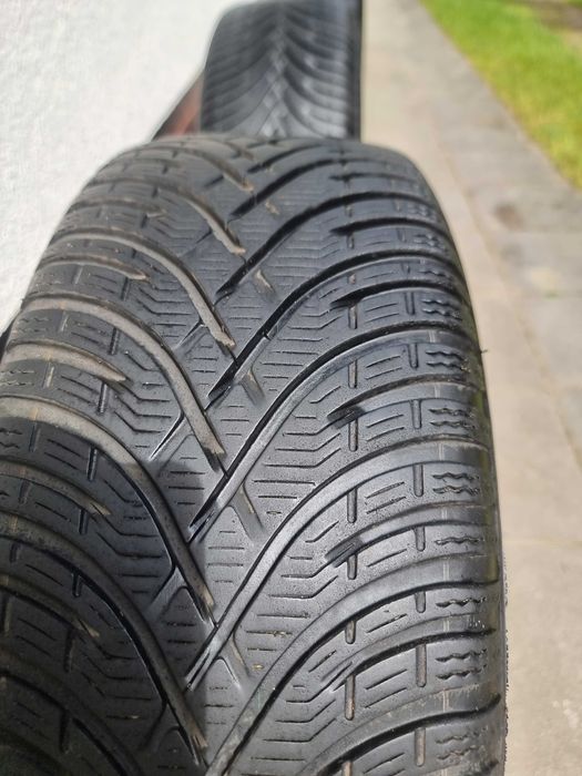 Alufelgi, koła oryginalne VW GOLF 7 R16 z oponami zimowymi