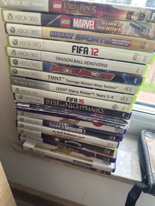 Gry Xbox 360 kinect one S X Series fifa lego rayman minecraft call of