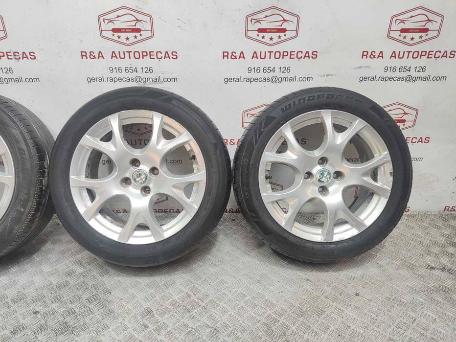 Conjunto Jantes R16 Alfa Romeo Mito 2008 a 2016 Original