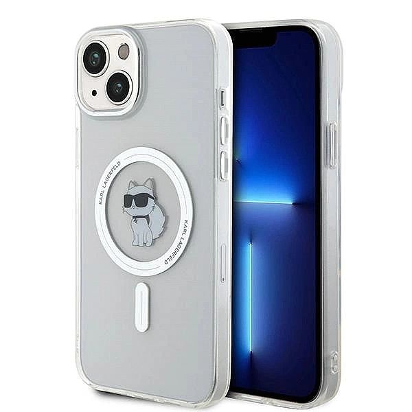 Etui Karl Lagerfeld IML Choupette MagSafe na iPhone 15 Plus - przezroc