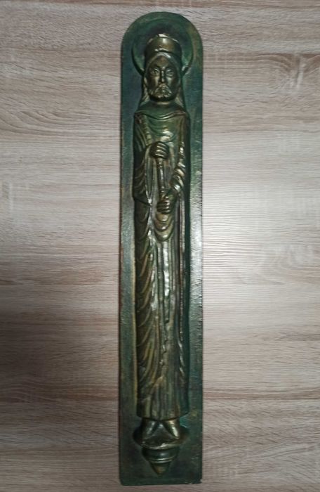 Escultura, (estátua, estatueta) de Santo em gesso
