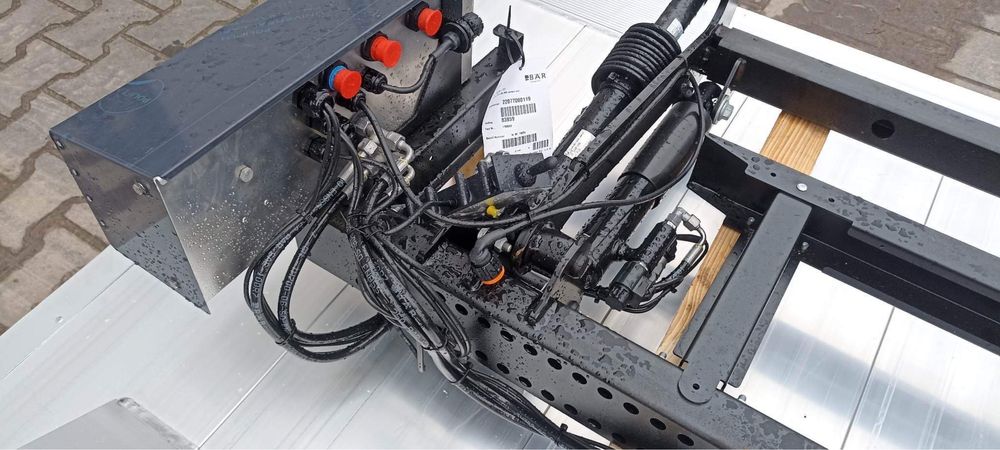 Winda Bar, Dhollandia, Iveco, Master, Sprinter, Ducato UDT Montaż