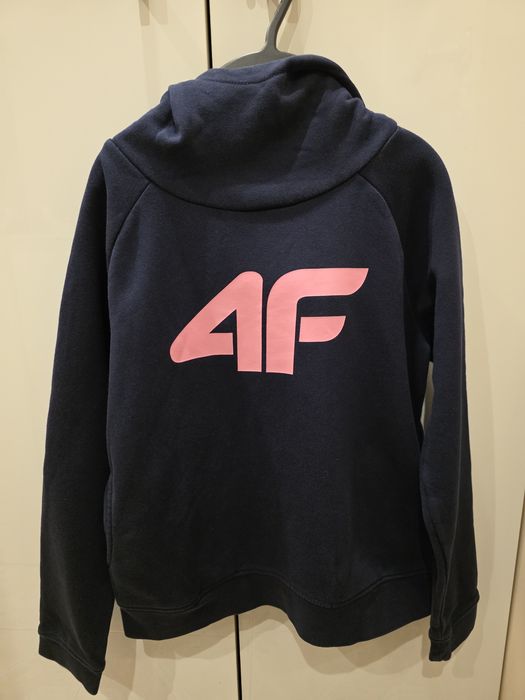 Granatowa bluza 4f rozmiar 140