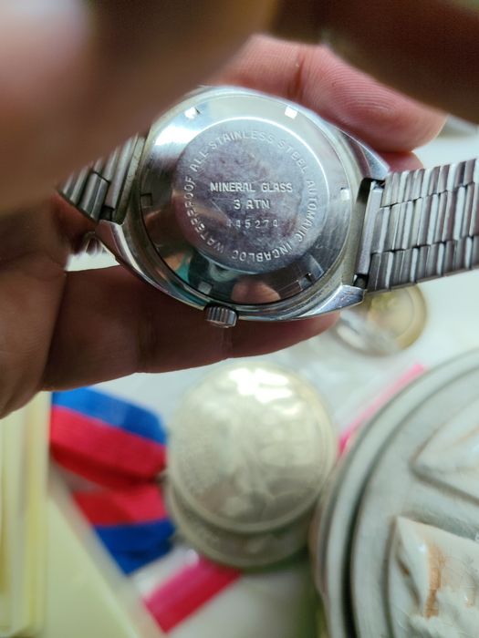 Relógio Vintage Delma Automático (Anos 70) – Para Restauro