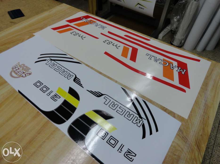 Autocolantes macal m83 m80 m70 tr50