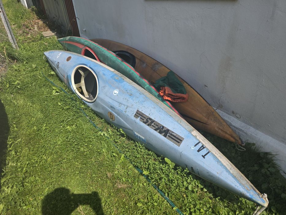 Kajaki + wiosła na sprzedaż