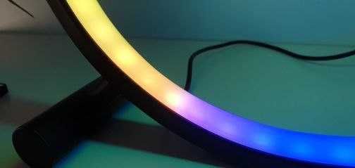 Світильник світлодіодний RGB, кільцева лампа, светильник, фоновый свет