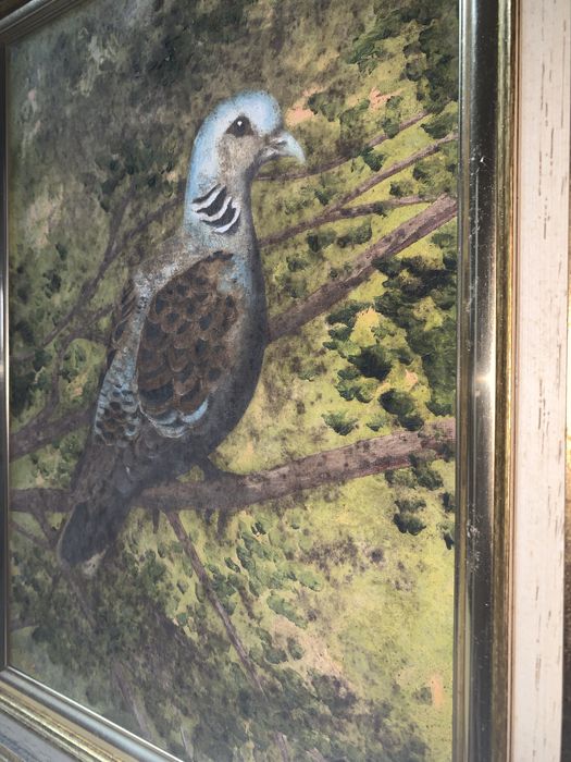 quadro pintado a mao