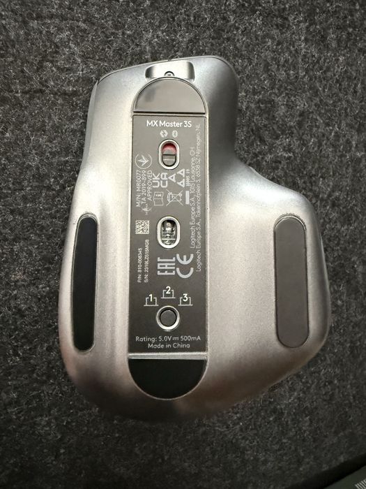 Logitech MX Master 3S — Rato sem fios 8000 DPI, Bluetooth, MagSpeed, Graphite462548007828203522
