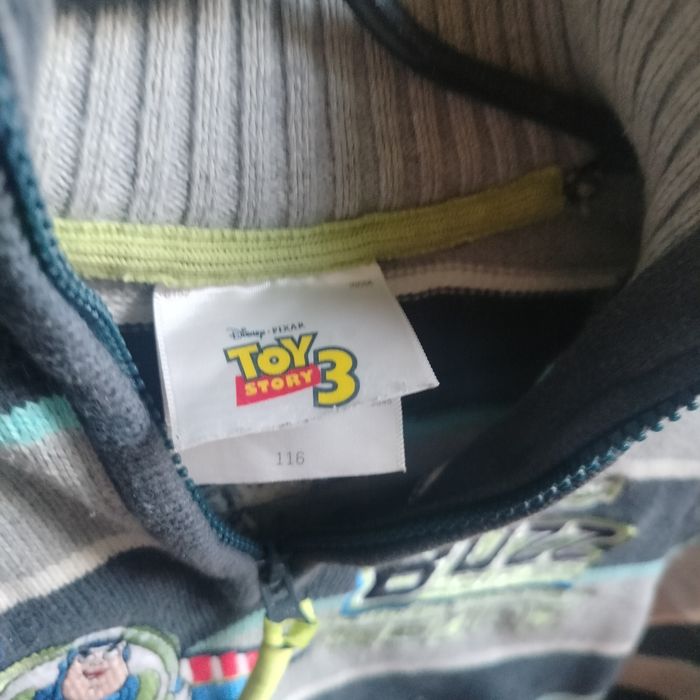Sweter chłopięcy Toy Story Buzz C&A paski 116
