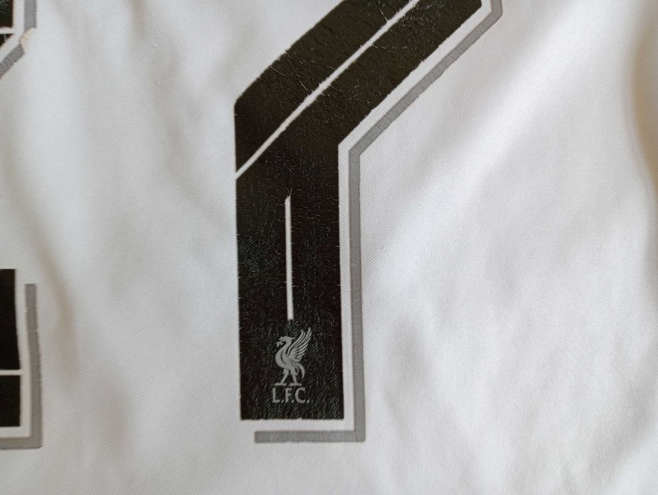 Liverpool away nike 158 - 170 cm, nameset Darwin Nunez 27