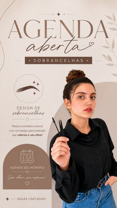 Desing de sobrancelhas