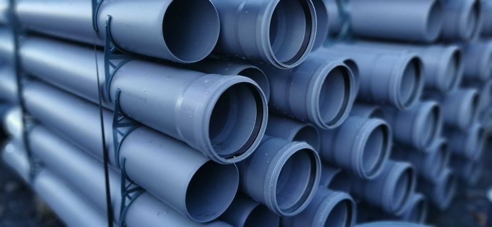 Rura kanalizacji wewnętrznej fi 50, 75,110 L=1m, szara