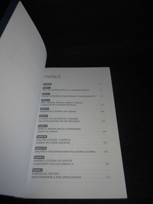 Livro Visão Global Conversas para entender o Mundo José Cutileiro