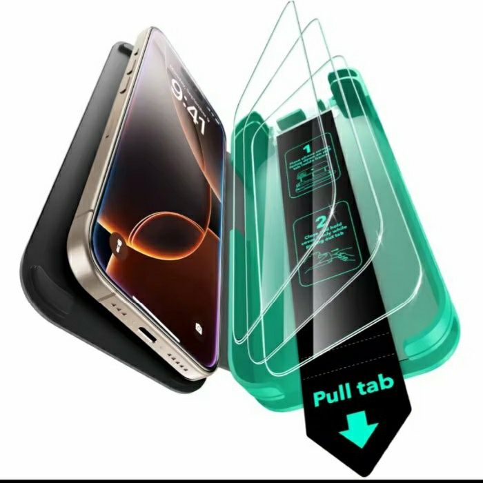 Захисне скло iPhone  16 Plus ціна за комплект з 3 шт